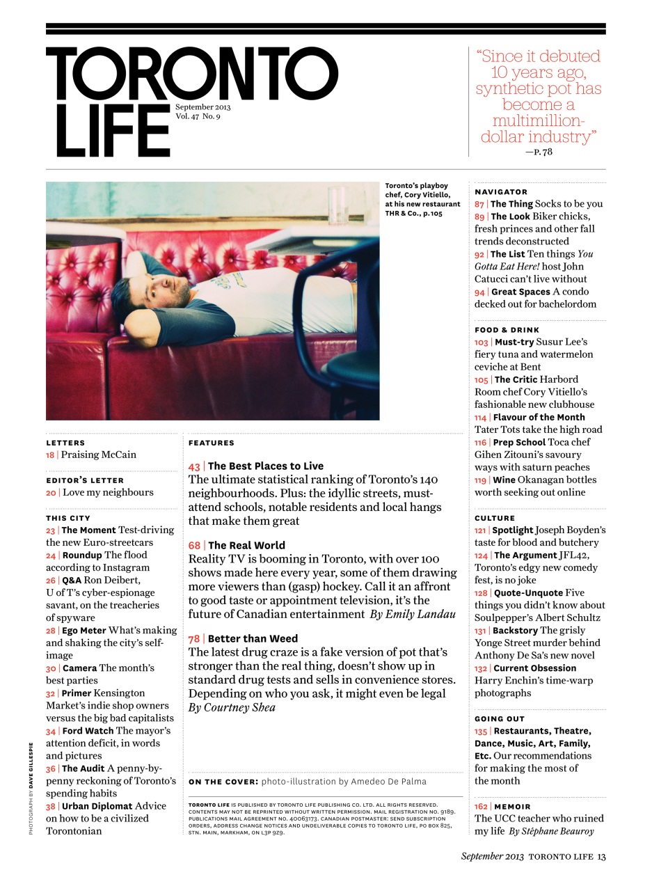 Toronto Life Preview Pages