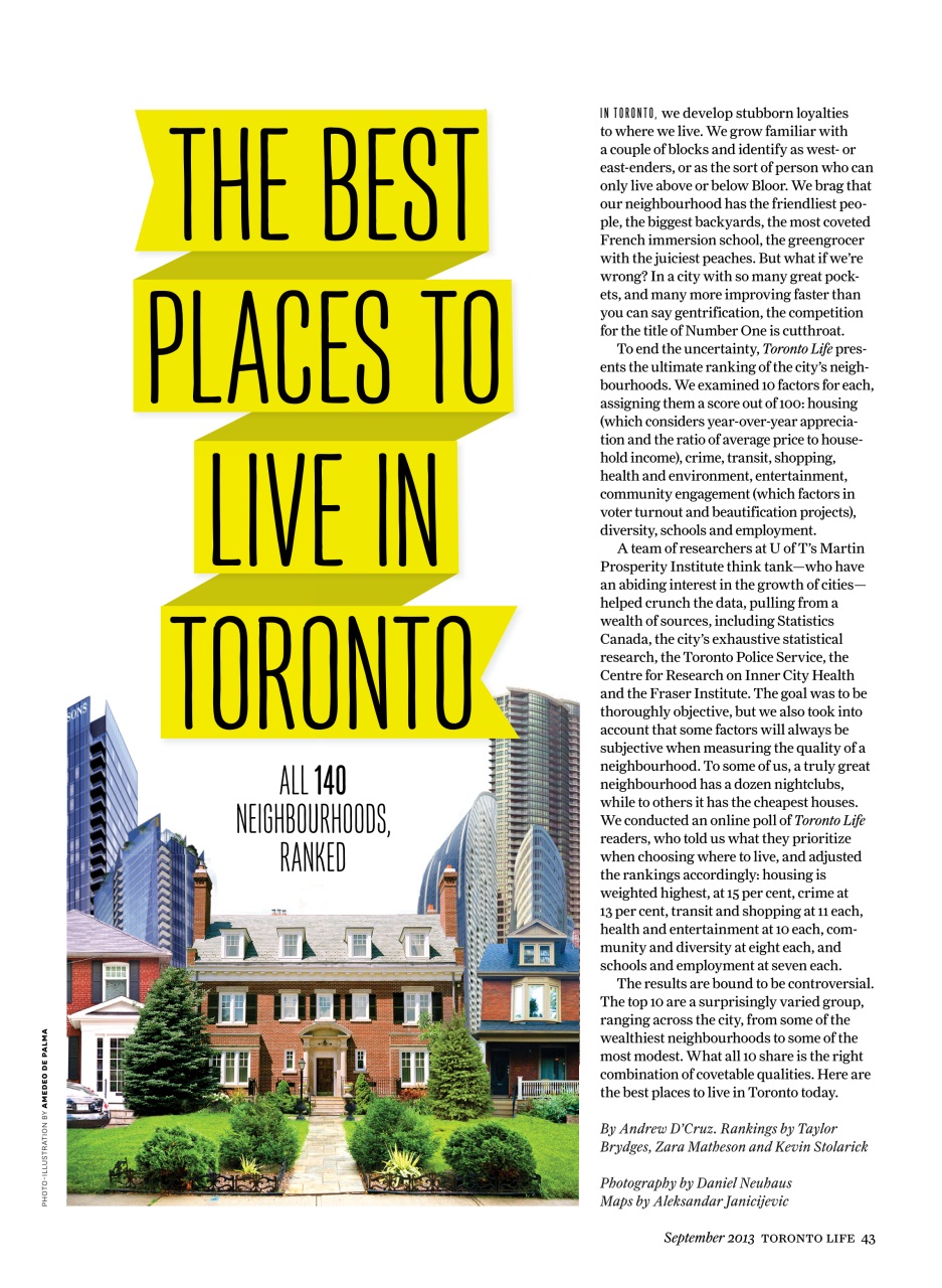 Toronto Life Preview Pages