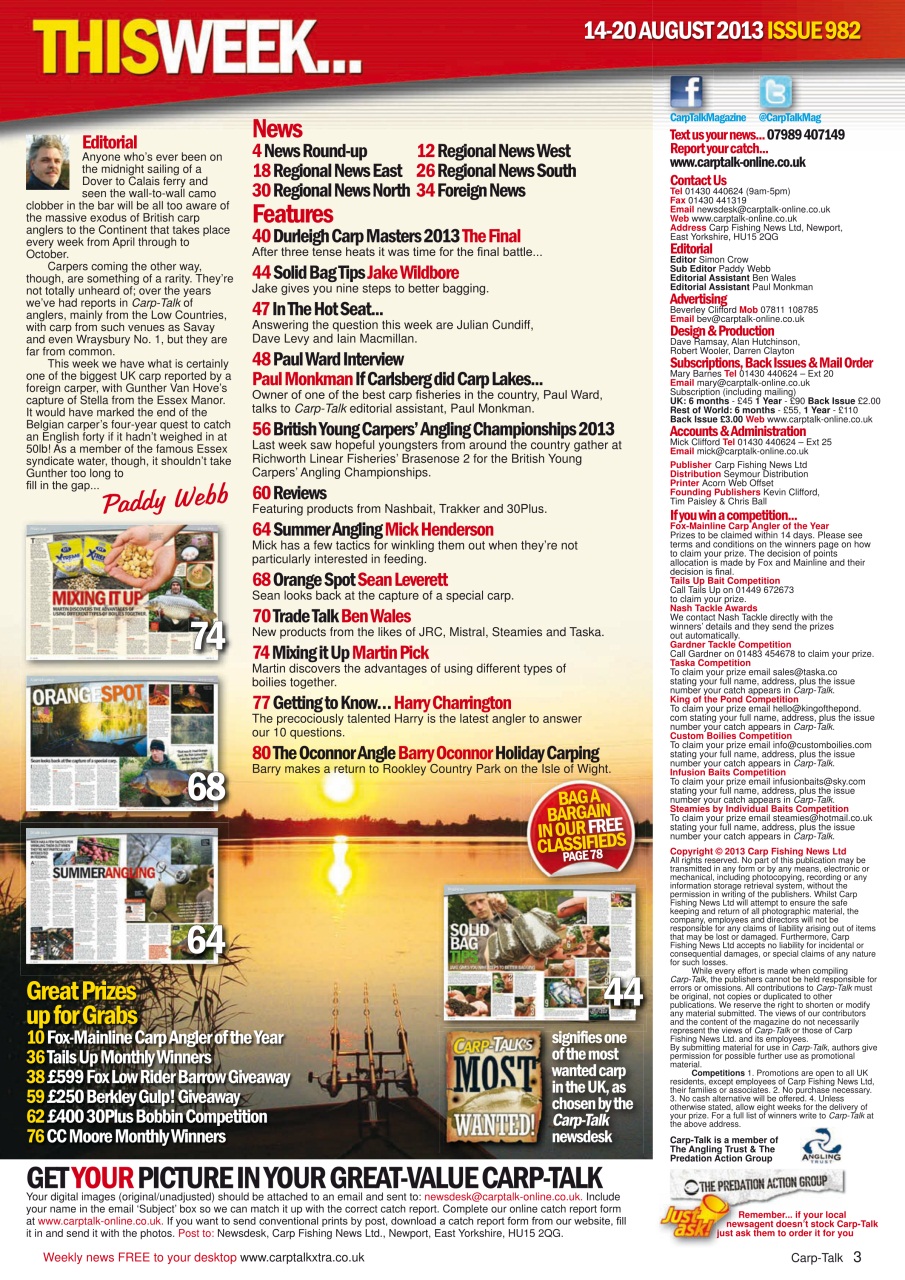 Carp-Talk Preview Pages