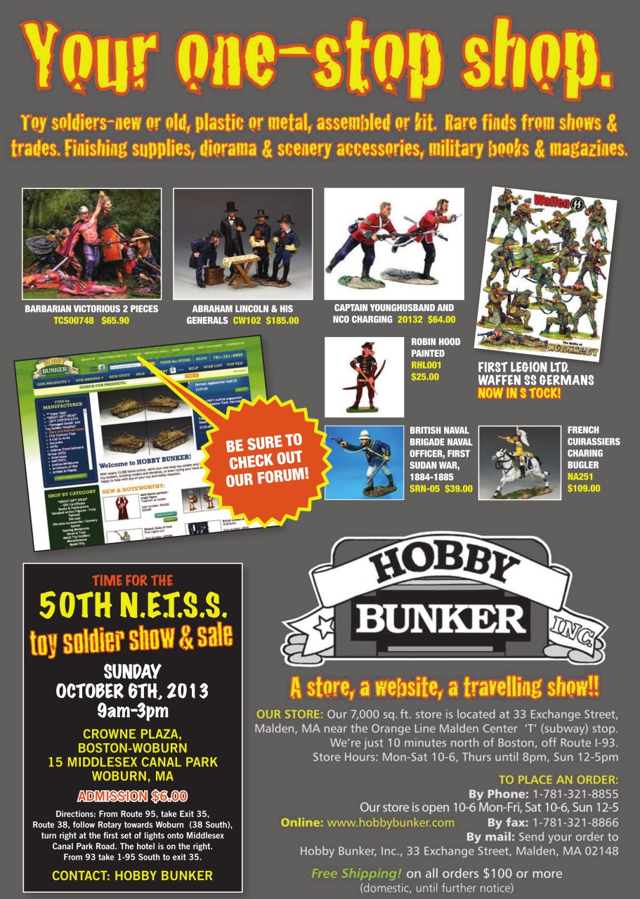 Toy Soldier & Model Figure Preview Pages