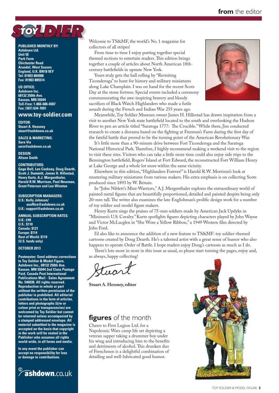 Toy Soldier & Model Figure Preview Pages