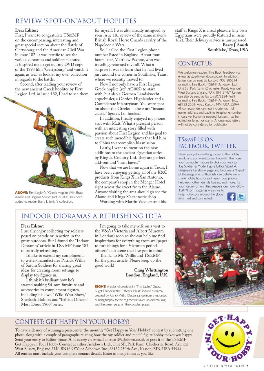 Toy Soldier & Model Figure Preview Pages