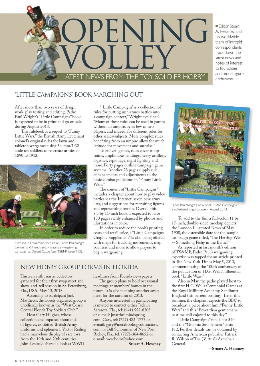 Toy Soldier & Model Figure Preview Pages