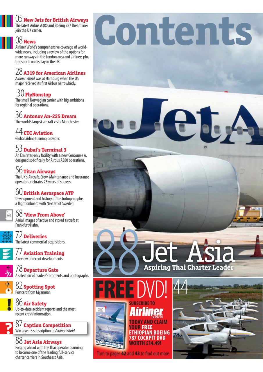 Airliner World Preview Pages