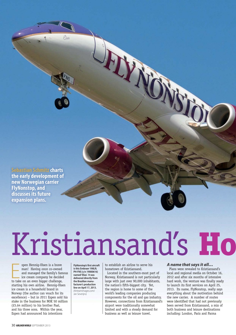 Airliner World Preview Pages