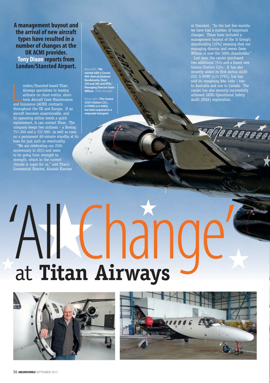 Airliner World Preview Pages