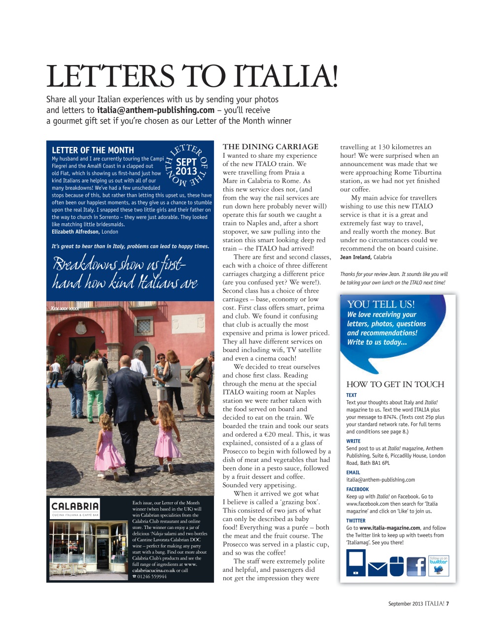 Italia! Preview Pages