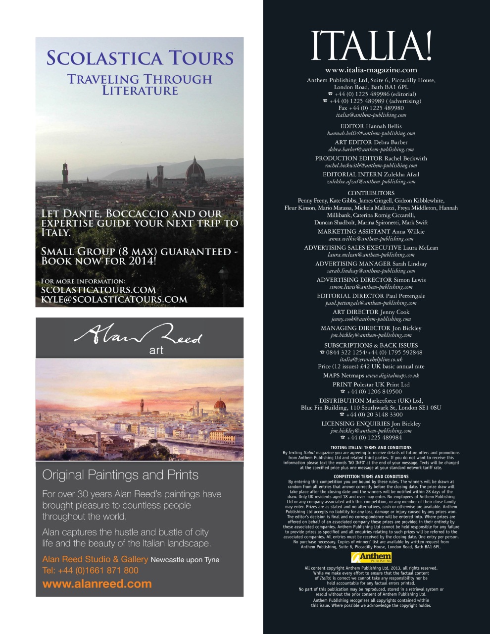 Italia! Preview Pages