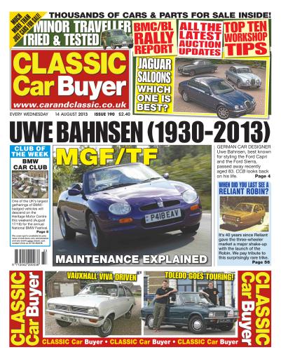 Classic Car Buyer issue 