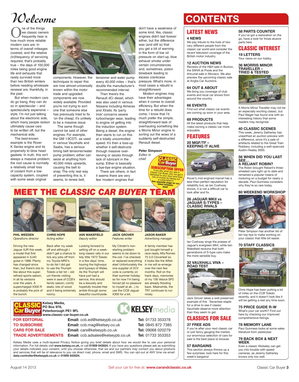 Classic Car Buyer Preview Pages