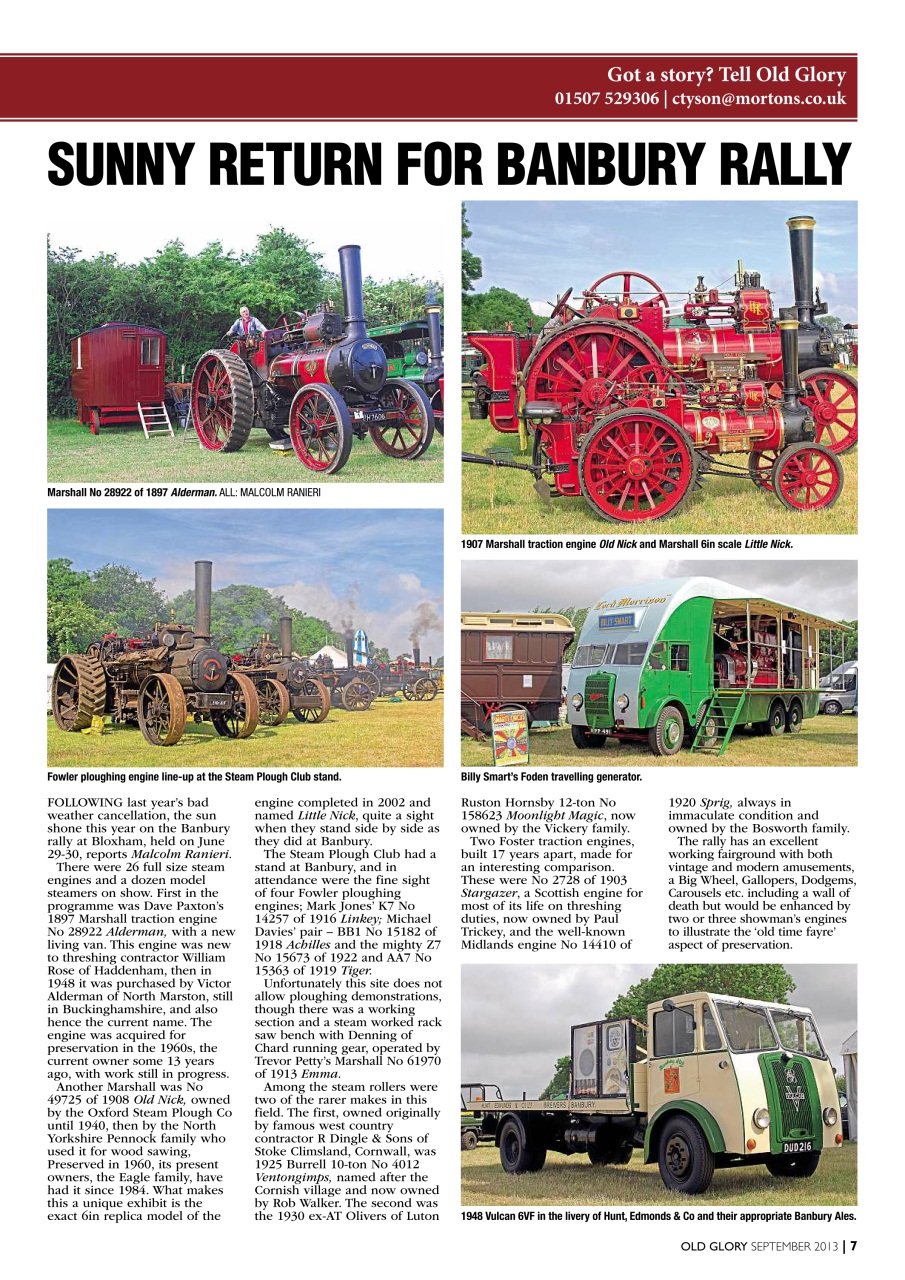 Old Glory Magazine Preview Pages