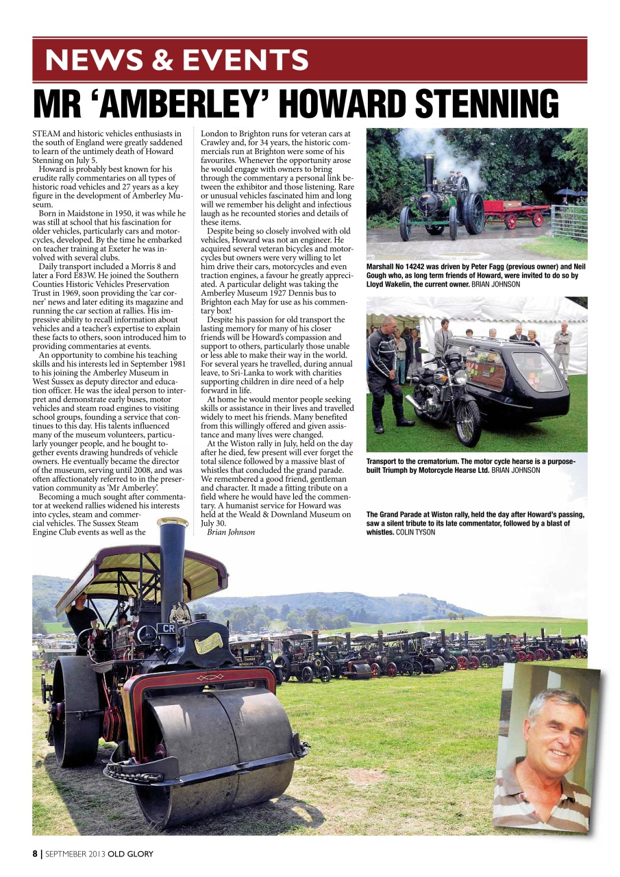 Old Glory Magazine Preview Pages