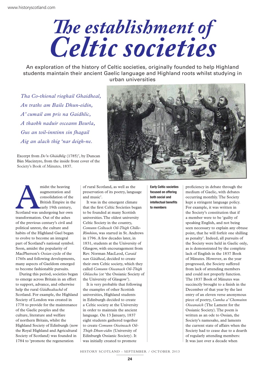 History Scotland Preview Pages