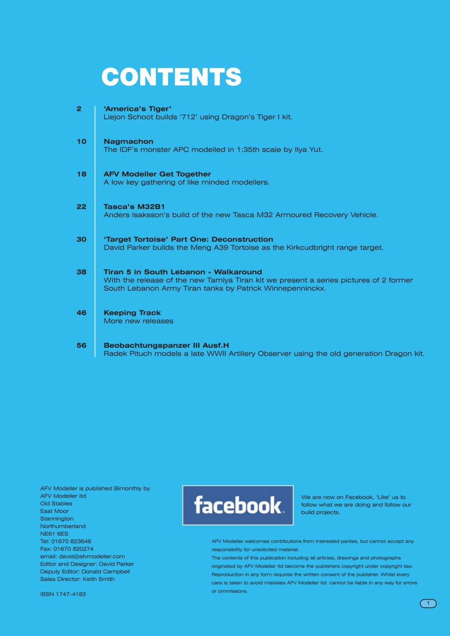 Meng AFV Modeller Preview Pages