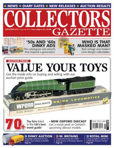 Collectors Gazette issue September 2013