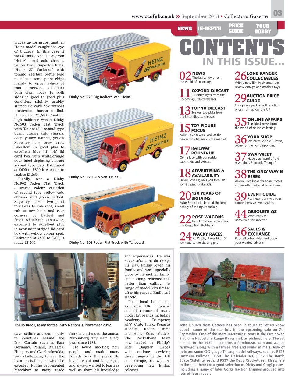 Collectors Gazette Preview Pages