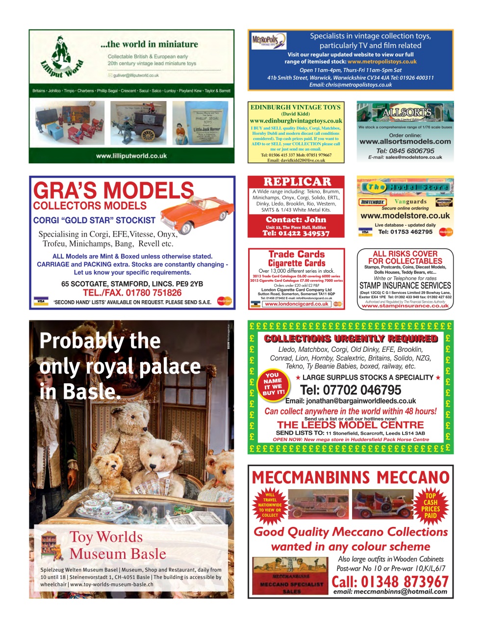 Collectors Gazette Preview Pages