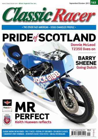 Classic Racer issue September - October 2013