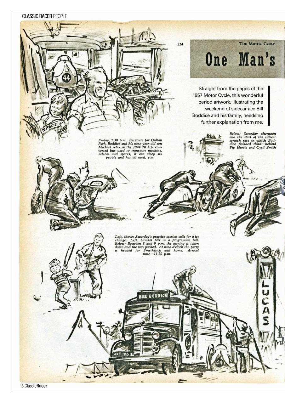 Classic Racer Preview Pages