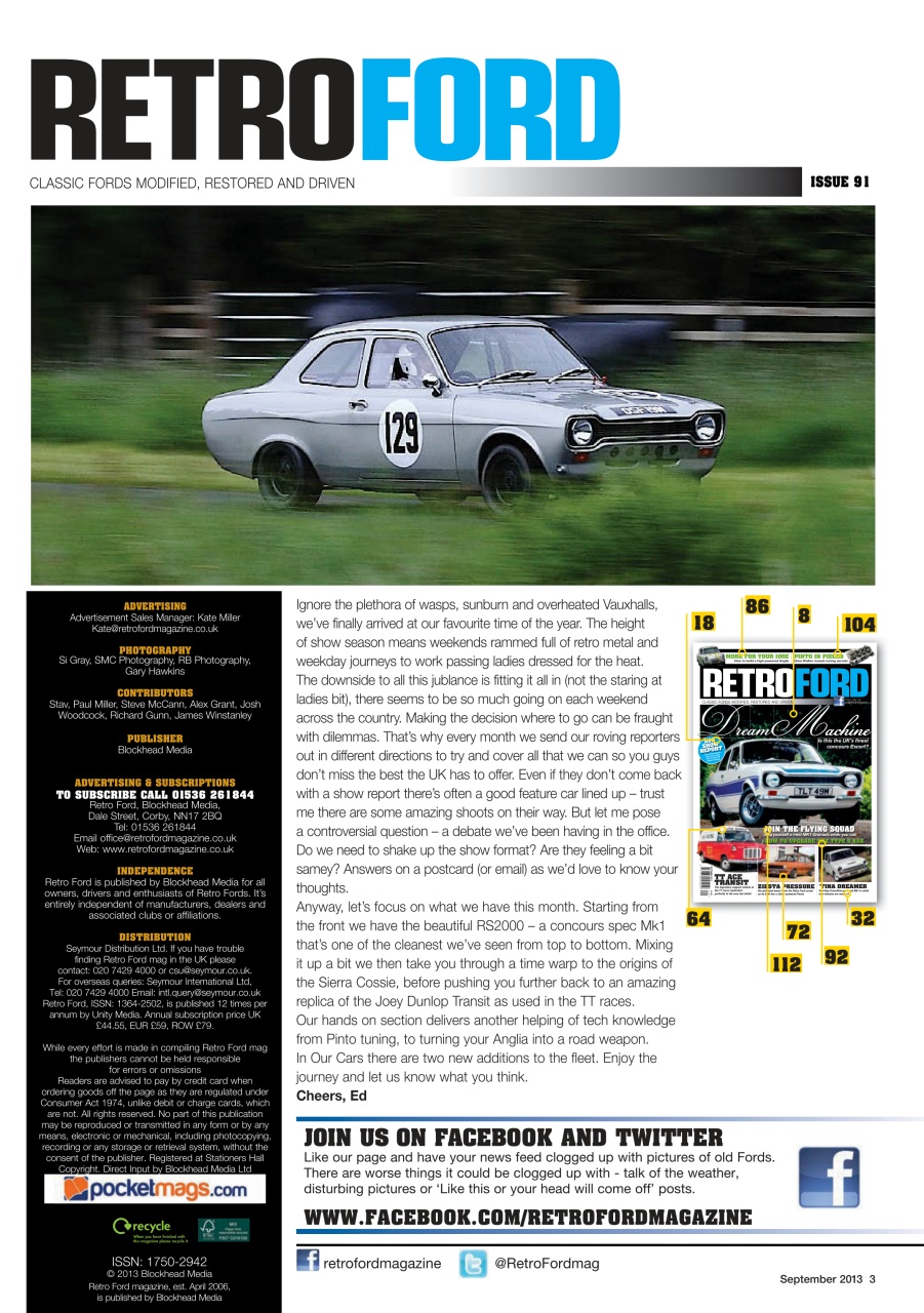 Retro Ford Preview Pages