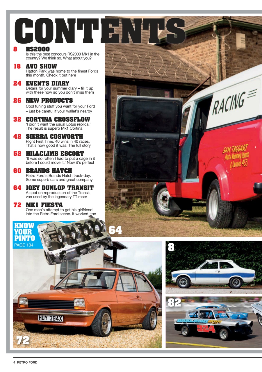 Retro Ford Preview Pages