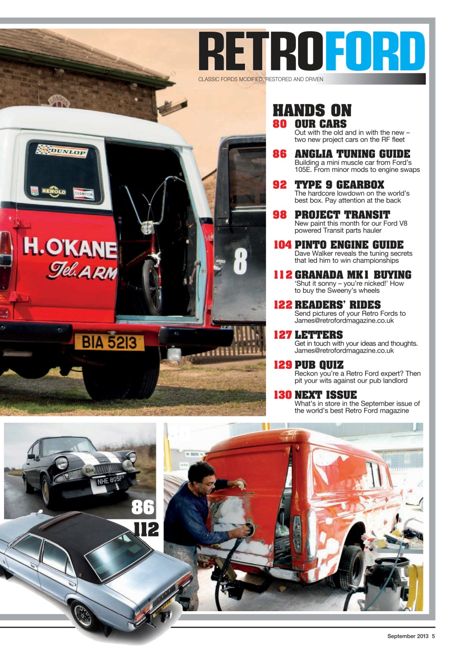 Retro Ford Preview Pages