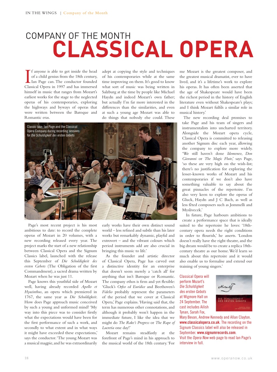 Opera Now Preview Pages