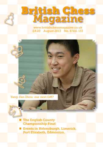 British Chess Magazine issue August 2013