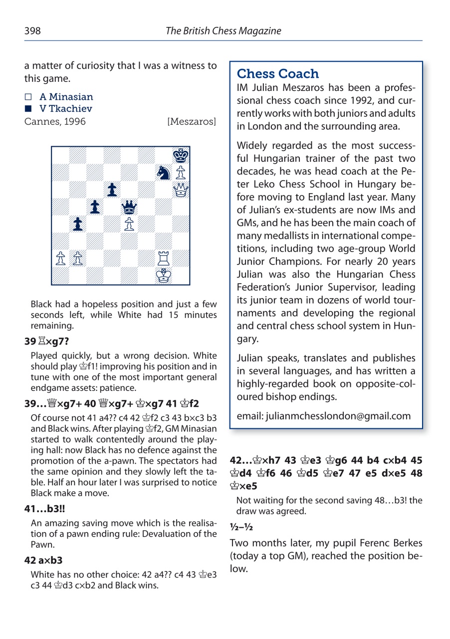 British Chess Magazine Preview Pages