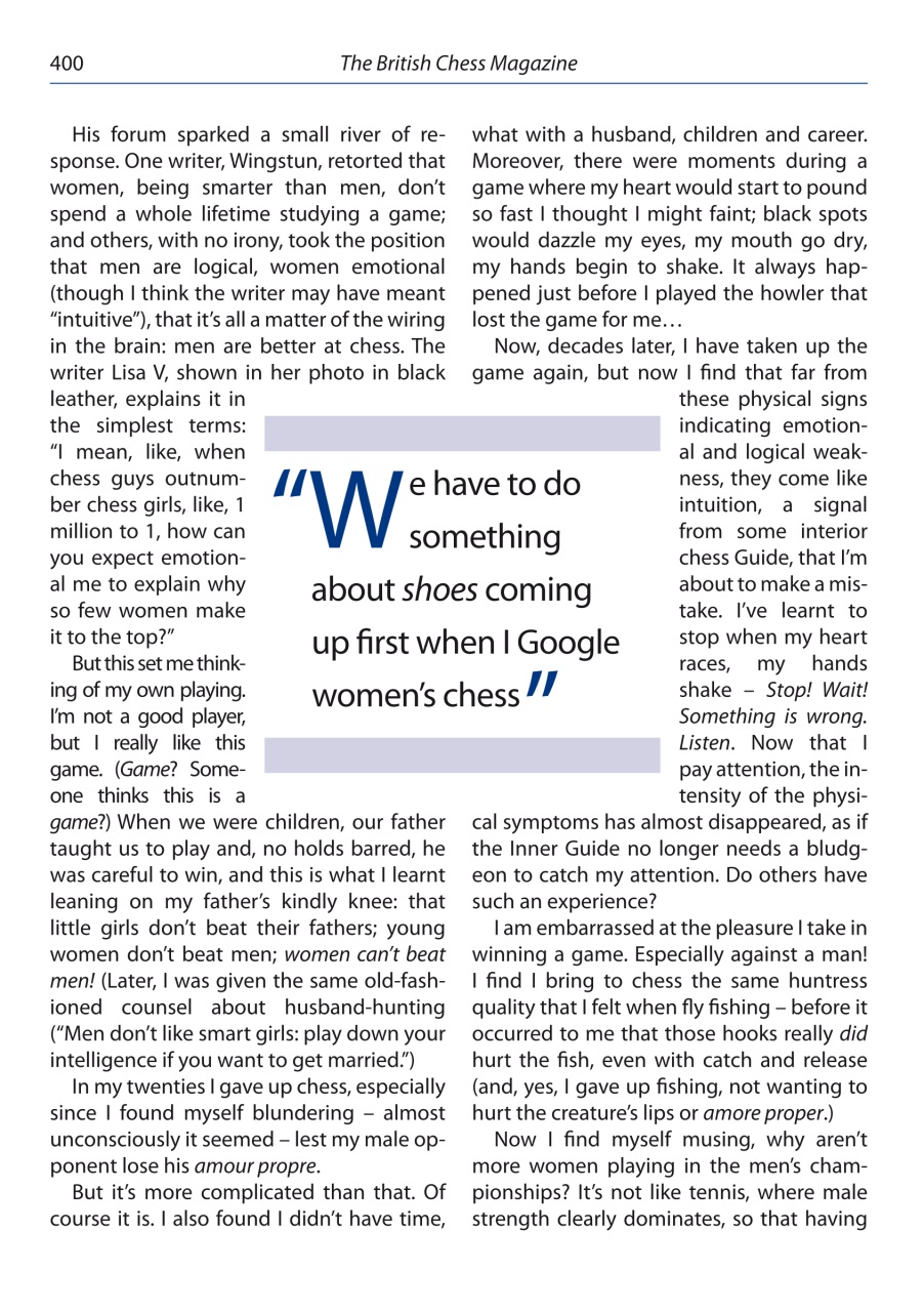 British Chess Magazine Preview Pages