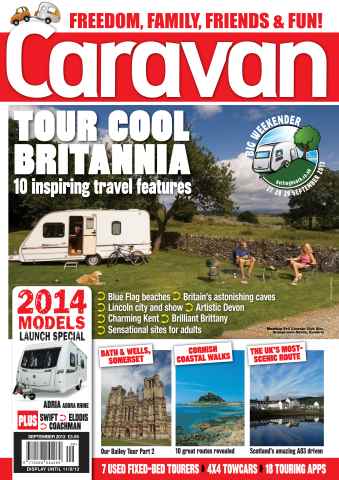 Caravan Magazine issue UK’s most scenic route | September 2013 | Caravan Magazine