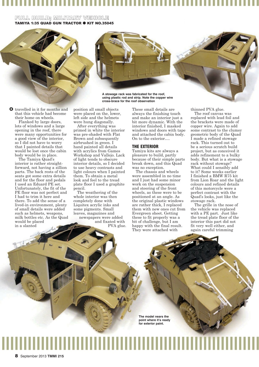 Tamiya Model Magazine Preview Pages