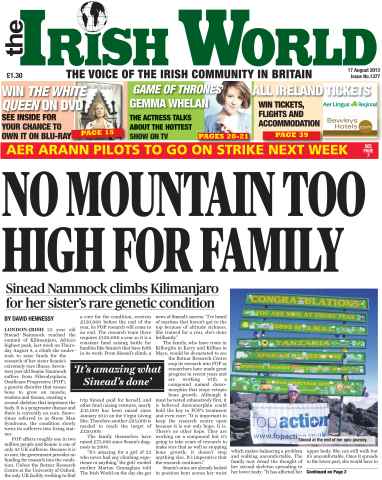 Irish World issue 17-08-2013