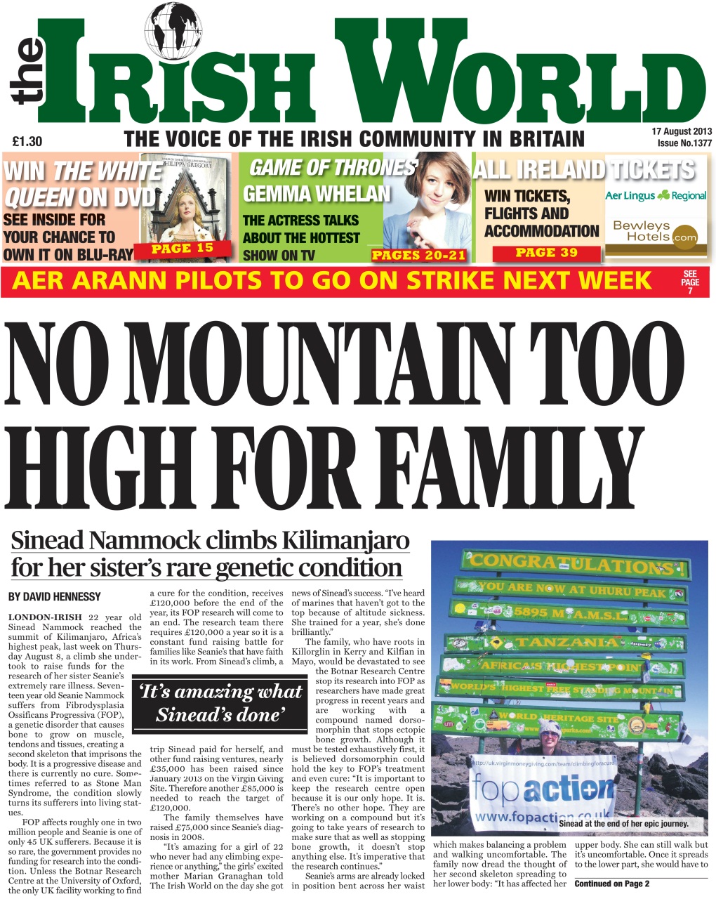 Irish World Preview Pages