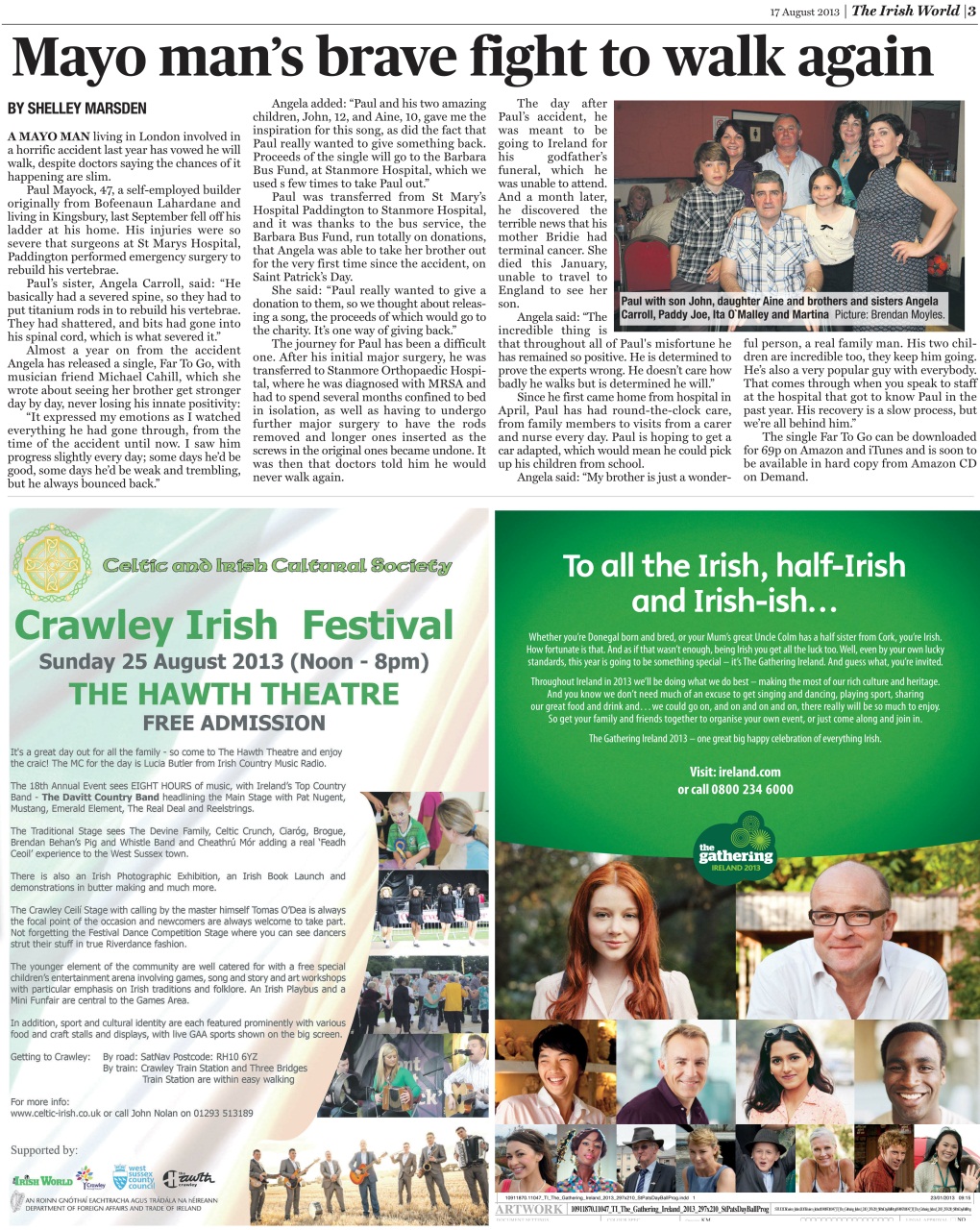 Irish World Preview Pages