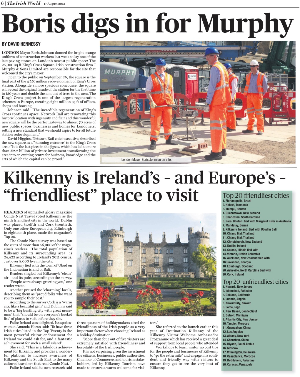 Irish World Preview Pages