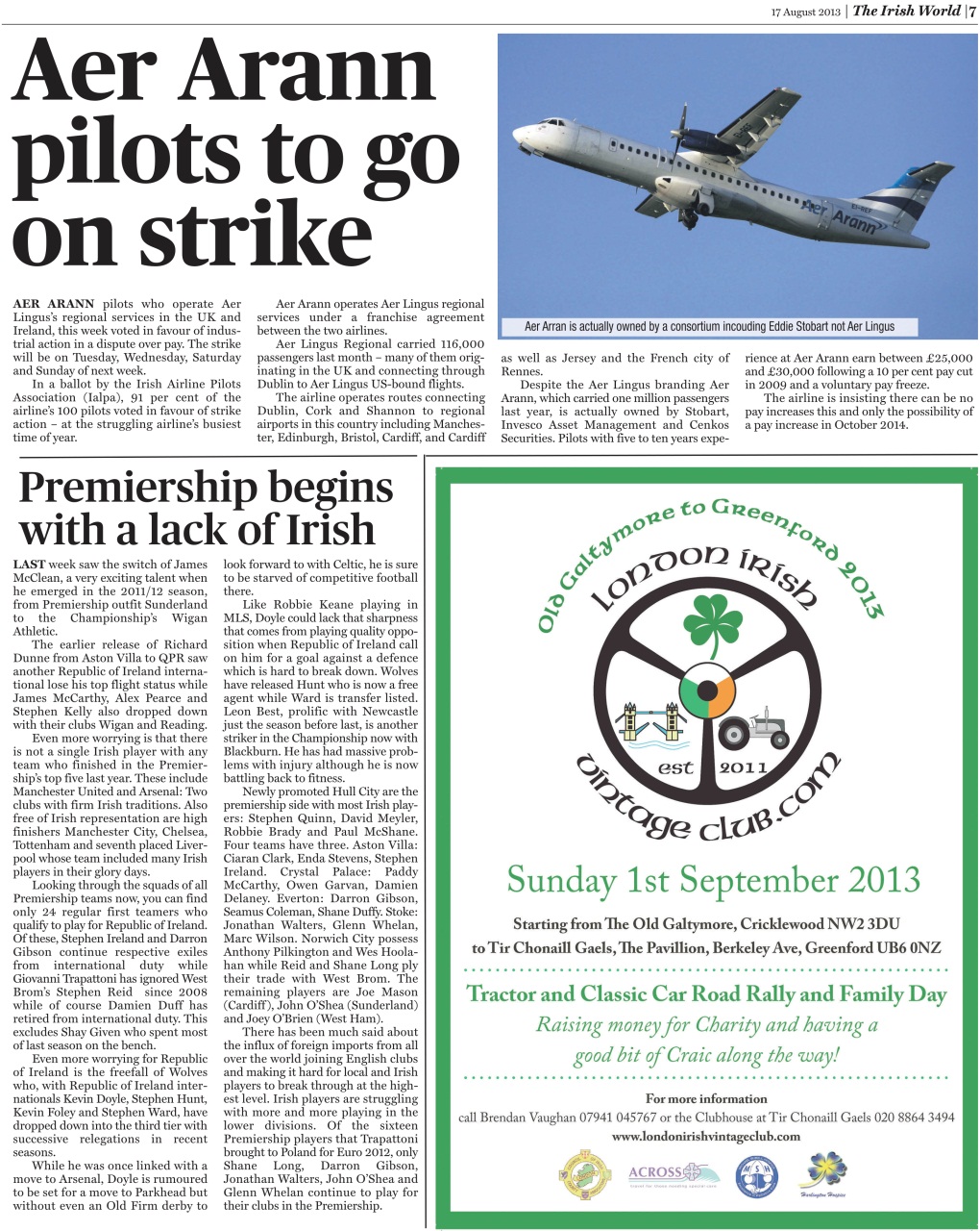 Irish World Preview Pages