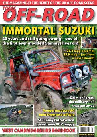 Overlander 4X4 issue September 2013