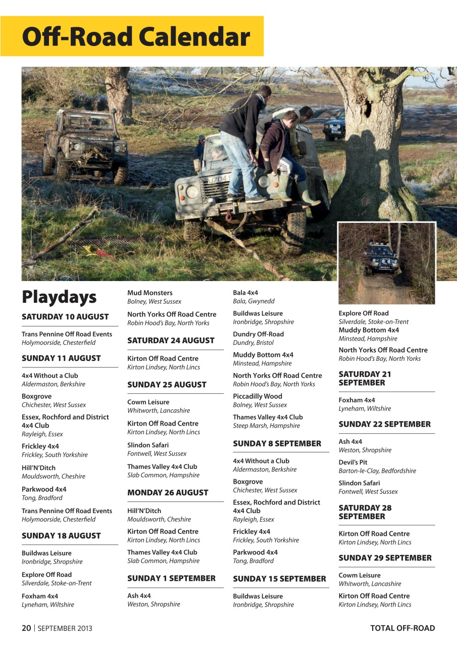 Overlander 4X4 Preview Pages