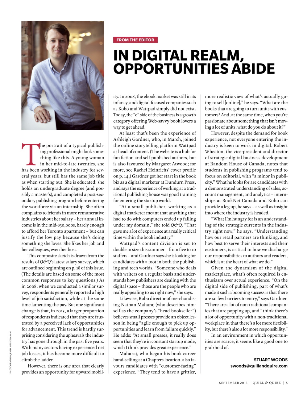 Quill & Quire Preview Pages