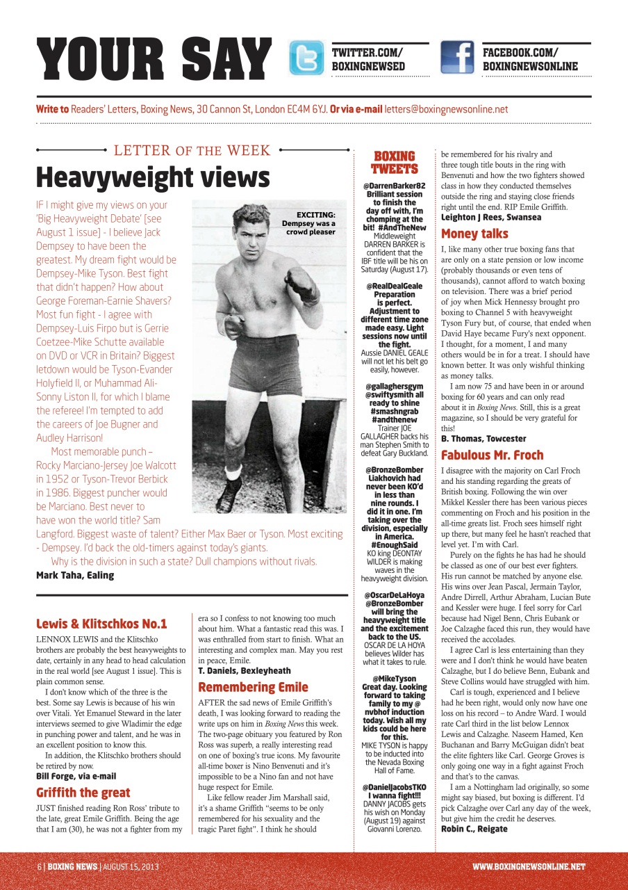 Boxing News Preview Pages