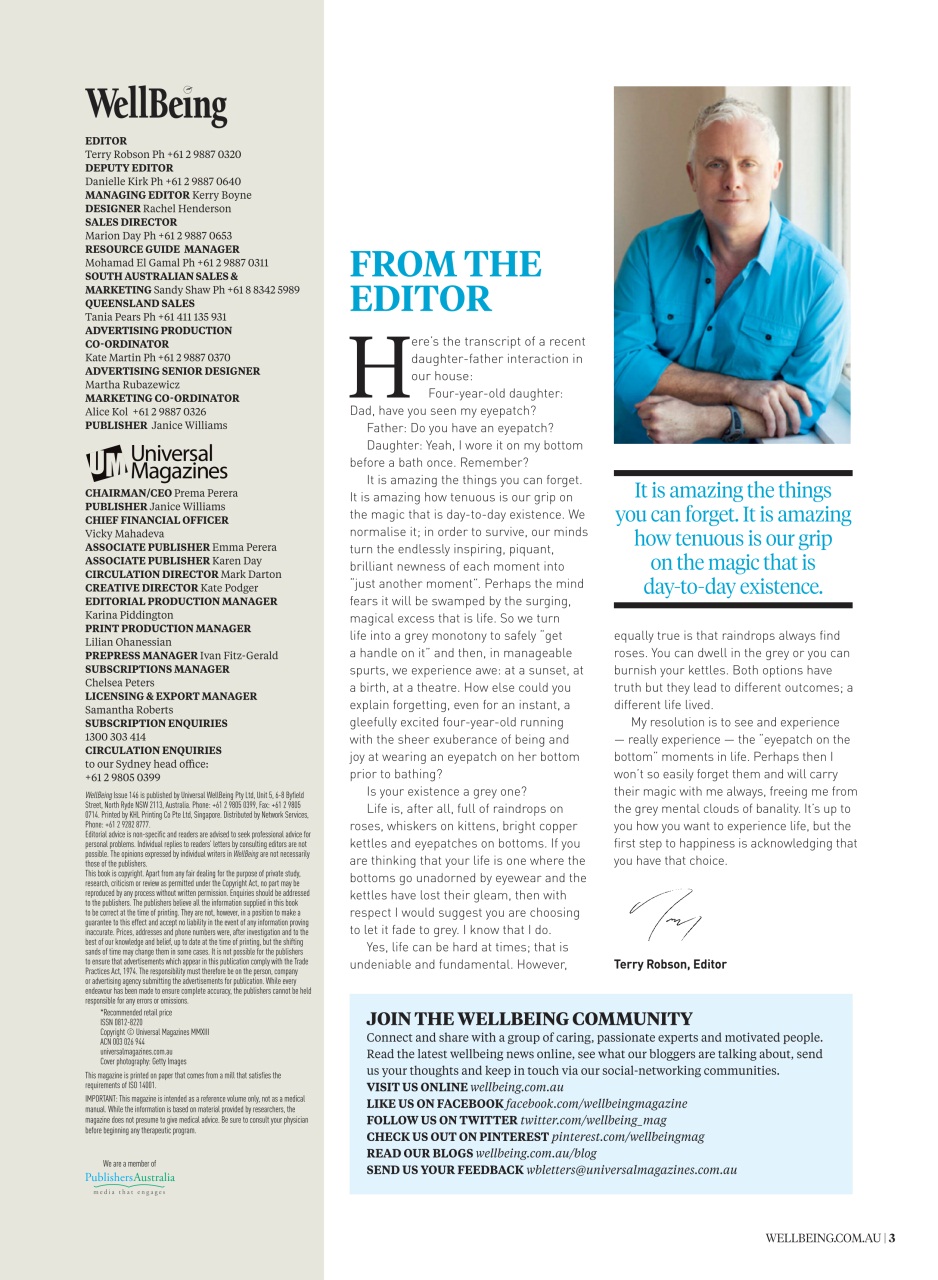 WellBeing Preview Pages