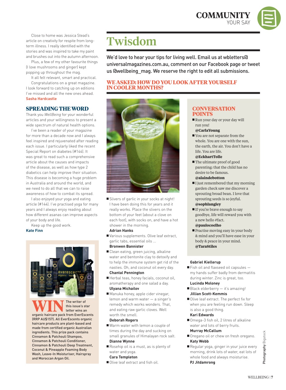 WellBeing Preview Pages