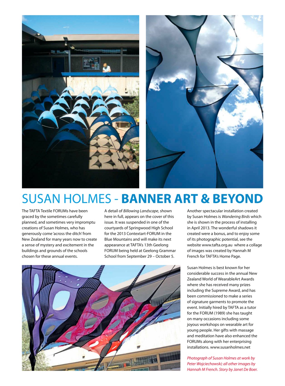 Textile Fibre Forum Preview Pages