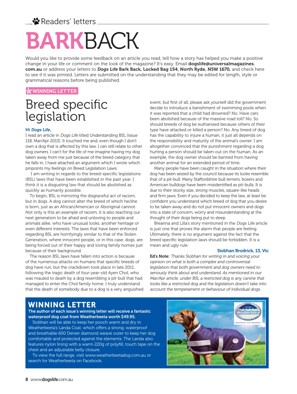 Dogs Life Preview Pages