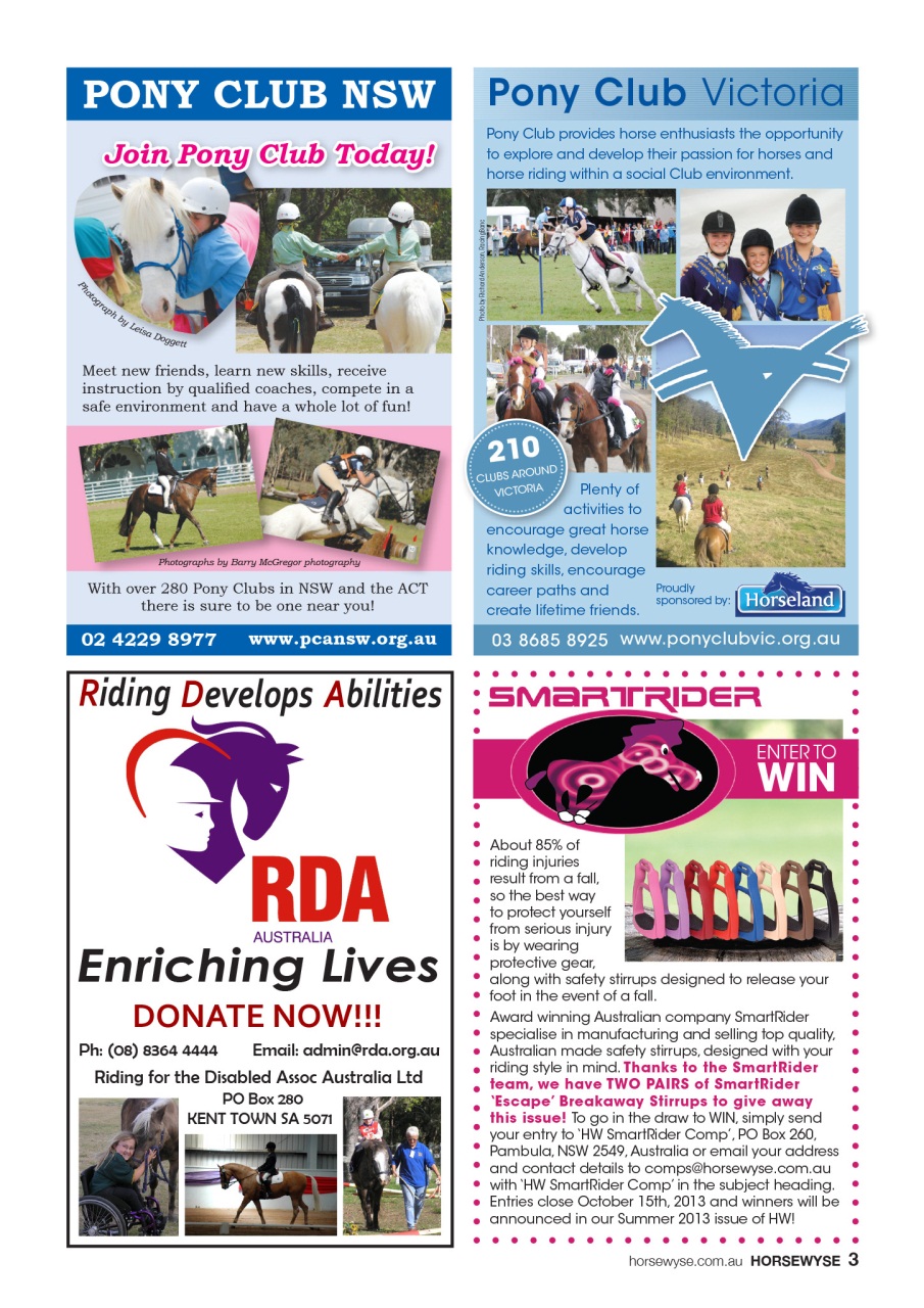 HorseWyse Magazine Preview Pages