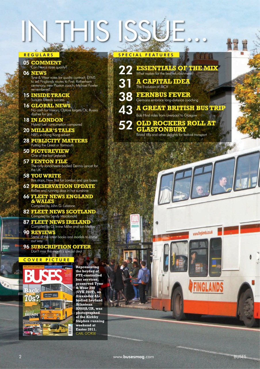 Buses Magazine Preview Pages