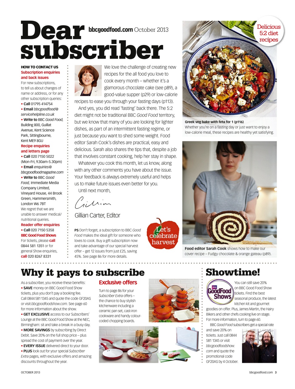 Good Food Magazine Preview Pages