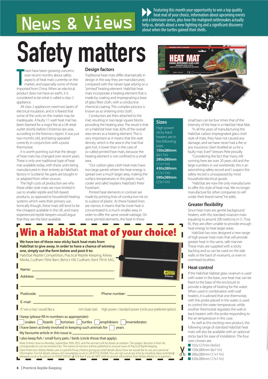 Practical Reptile Keeping Preview Pages