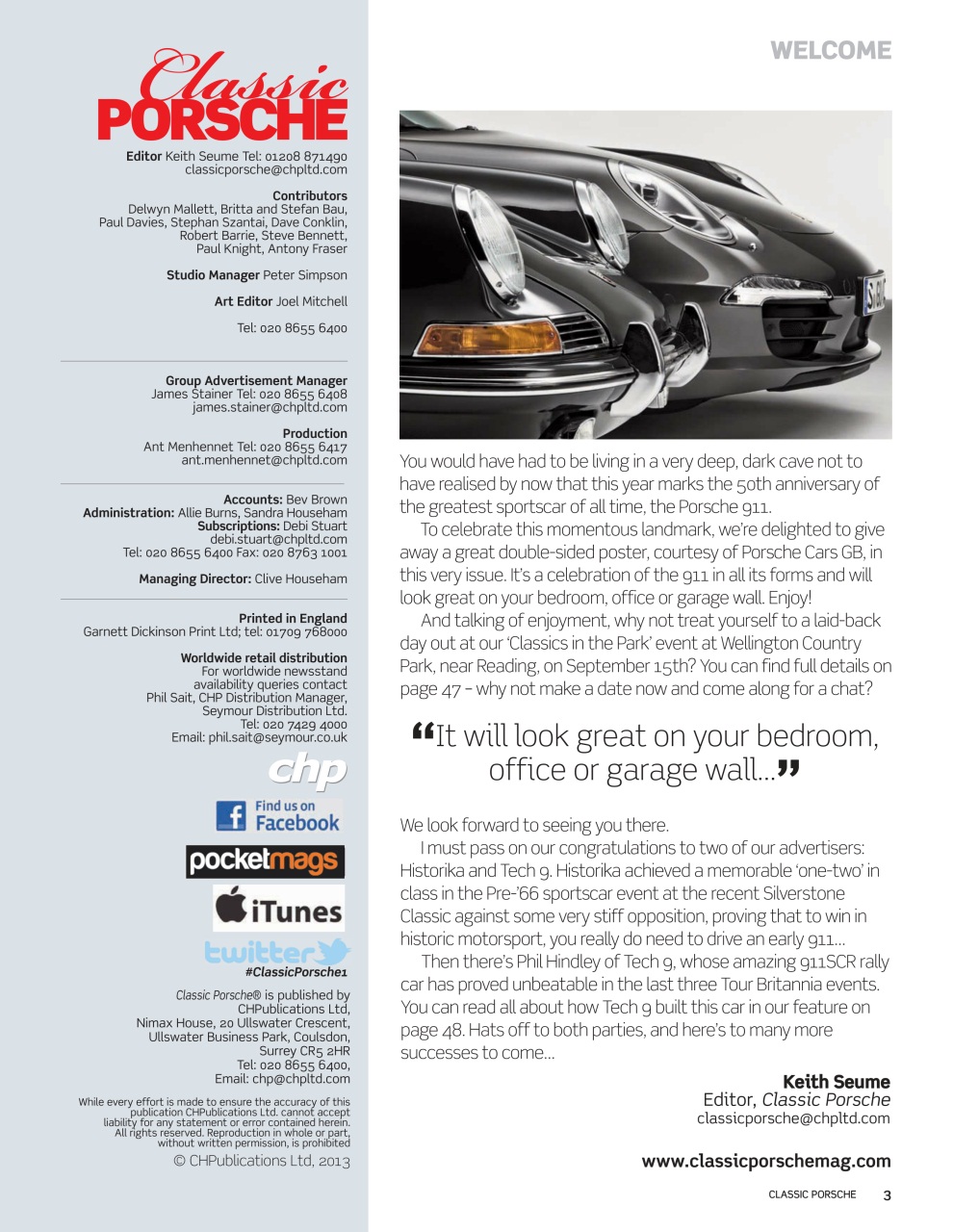 Classic Porsche Preview Pages